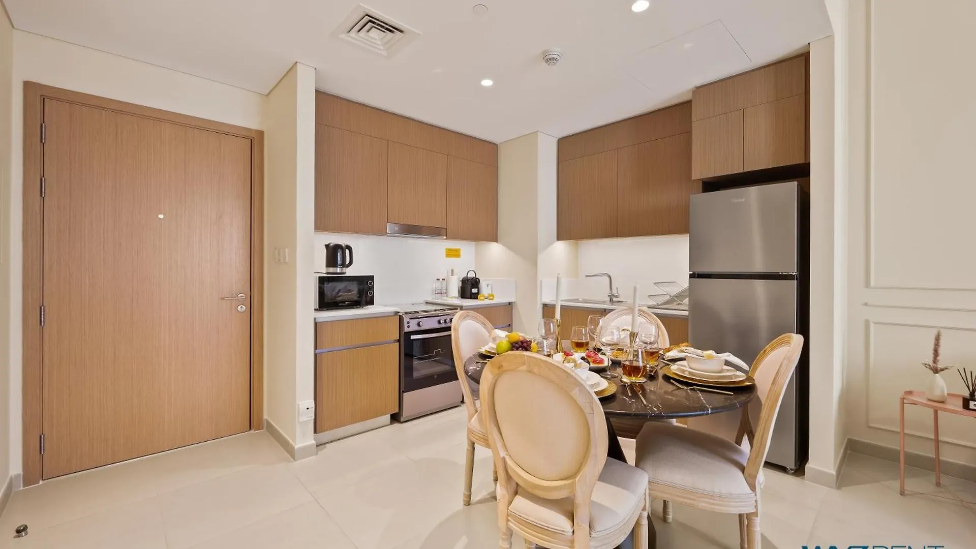 Pink Panther Soft Glam 1Br In Surf 2-Creek Beach Dubai Forenede Arabiske Emirater