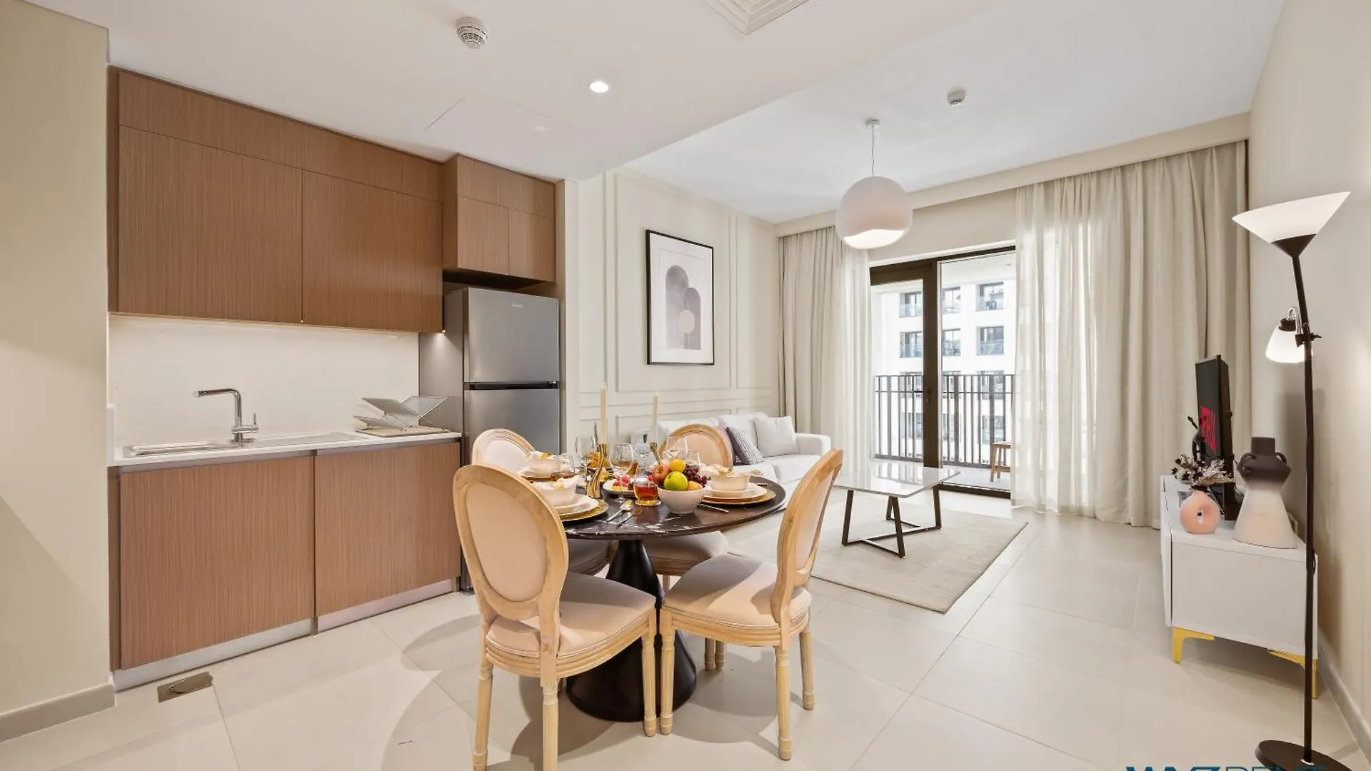 Pink Panther Soft Glam 1Br In Surf 2-Creek Beach Dubai
