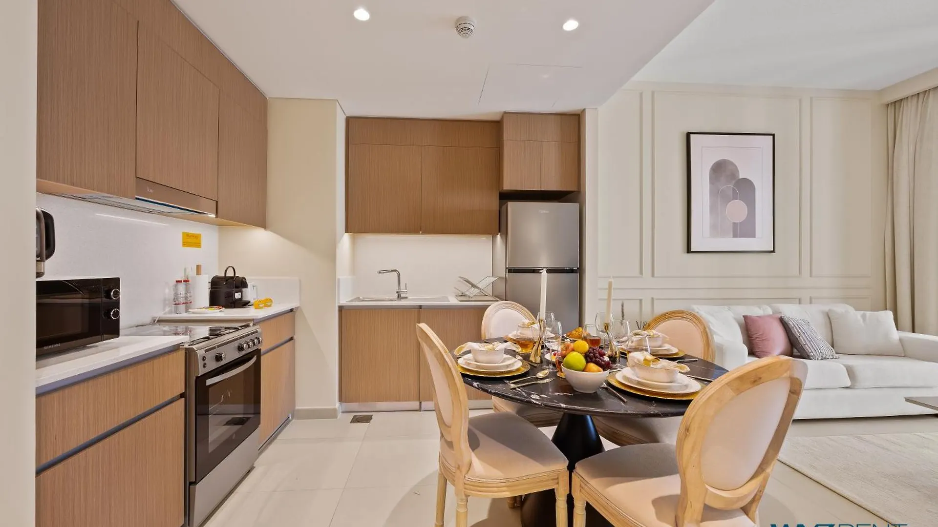 Apartment Pink Panther Soft Glam 1Br In Surf 2-Creek Beach Dubai