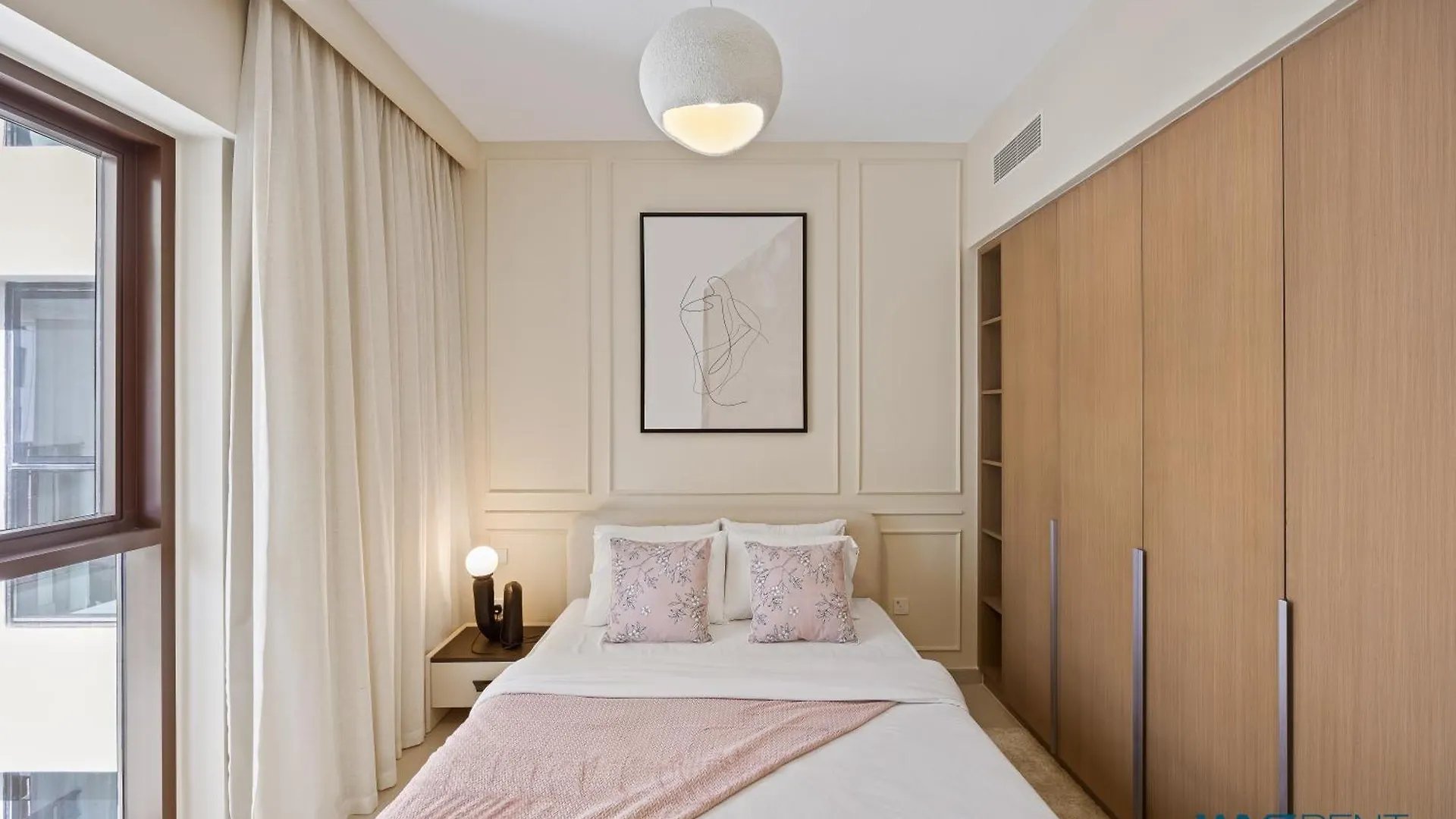 Pink Panther Soft Glam 1Br In Surf 2-Creek Beach Dubai