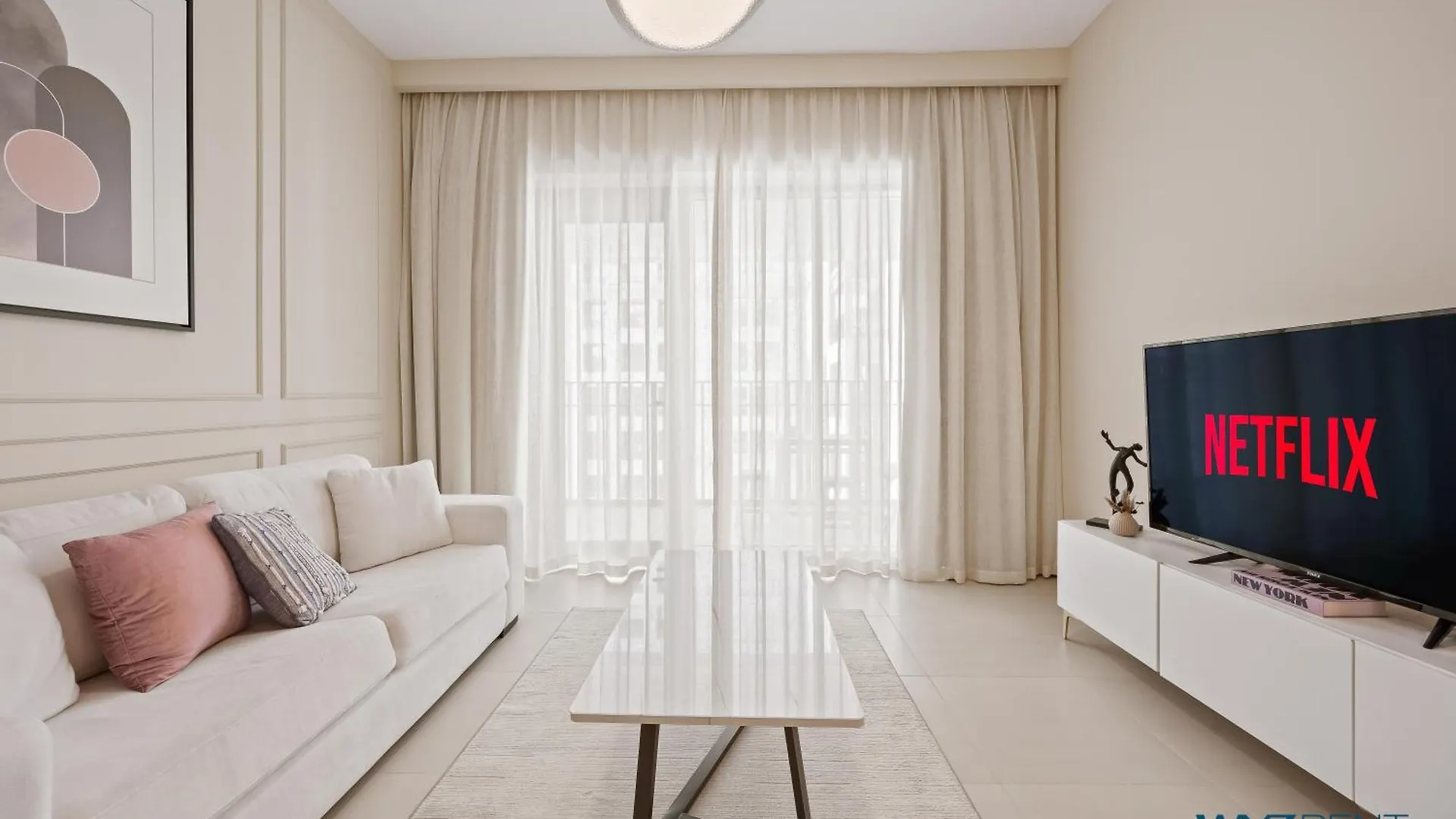 Pink Panther Soft Glam 1Br In Surf 2-Creek Beach Dubai